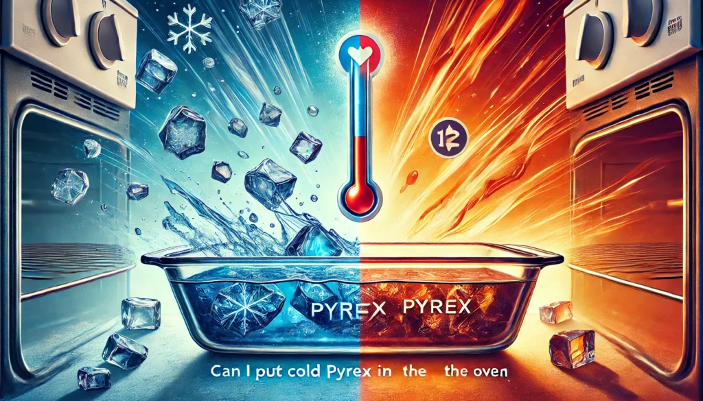 like a Pixar's film featuring colorful characters and vibrant scenes. Can I put cold Pyrex in the oven?